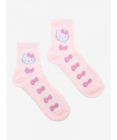 Hello Kitty Pink Bow Ankle Socks $1.82 Socks