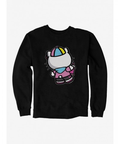 Hello Kitty Spray Can Back Sweatshirt $11.22 Sweatshirts