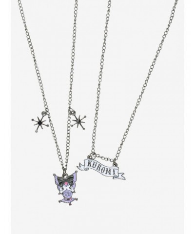 Kuromi Crystal Ball Nameplate Necklace Set $6.32 Necklace Set