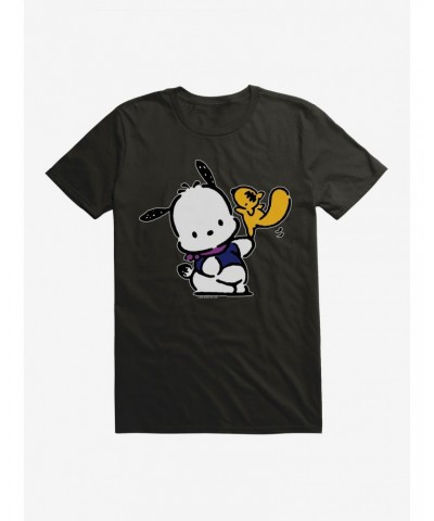 Pochacco Dancing With Mon-Mon T-Shirt $6.88 T-Shirts