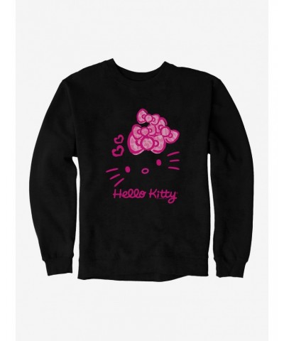 Hello Kitty Jungle Paradise Pink Logo Sweatshirt $11.81 Sweatshirts