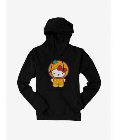 Hello Kitty Five A Day Orange Outfit Hoodie $15.45 Hoodies