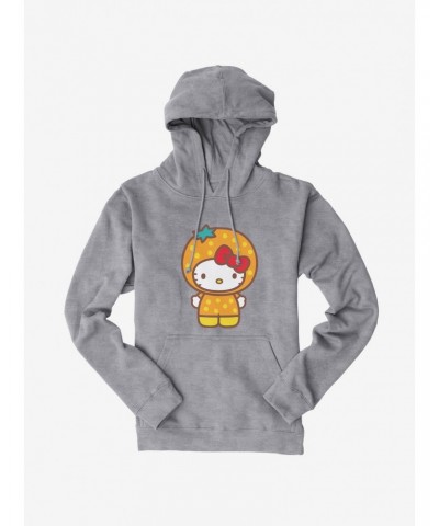 Hello Kitty Five A Day Orange Outfit Hoodie $15.45 Hoodies
