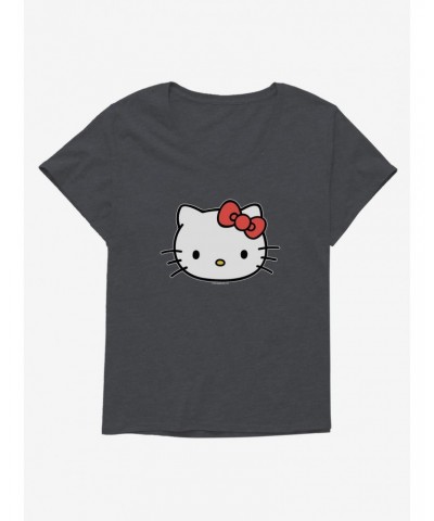 Hello Kitty Icon Girls T-Shirt Plus Size $10.76 T-Shirts