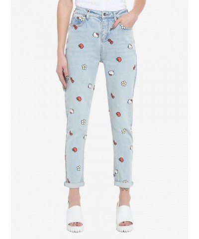 Hello Kitty Icons Mom Jeans $19.76 Jeans