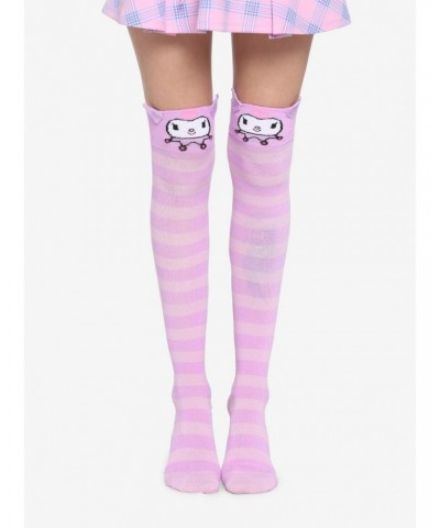 Kuromi Stripe Knee-High Socks $2.61 Socks