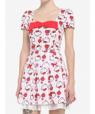 Hello Kitty Apple Stripe Girls Skimmer Top $10.61 Tops