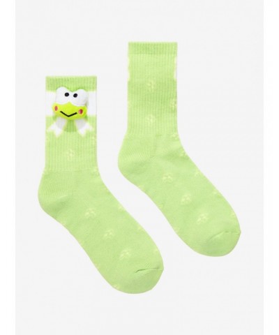 Keroppi 3D Plush Crew Socks $3.51 Socks